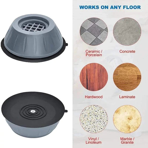 Anti-Vibration Machine Support Pads