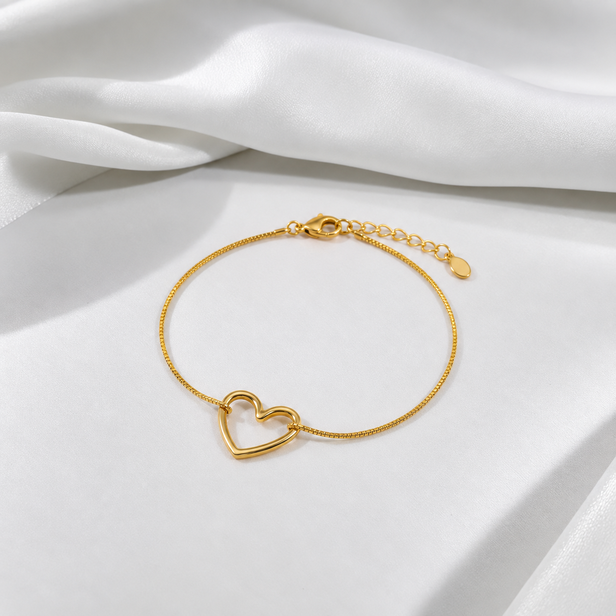 Golden Heart Bracelet