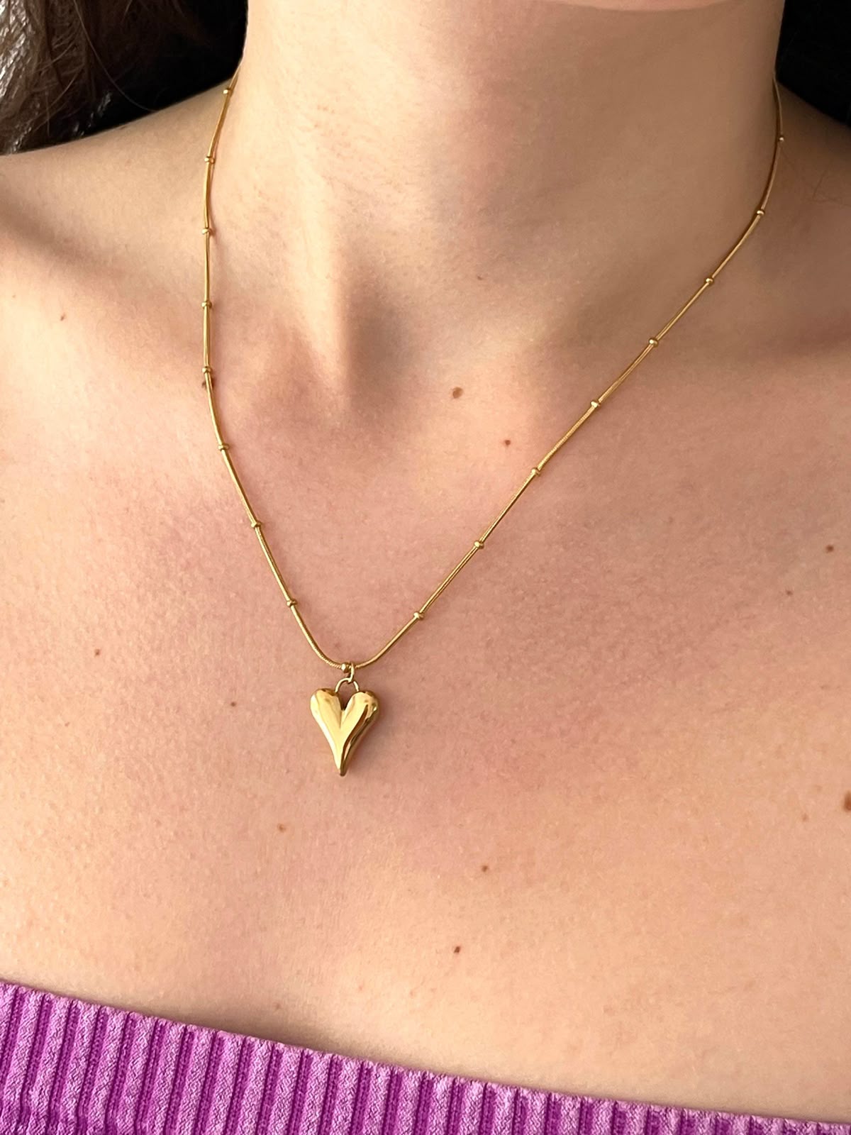 Melted Heart Pendent